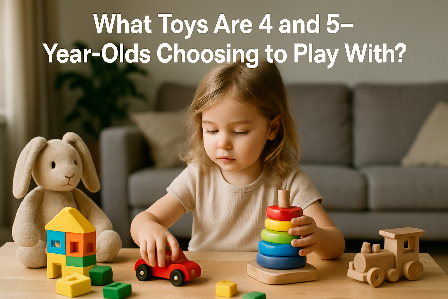 What Toys Are 4 and 5-Year-Olds Choosing to Play With Most?
