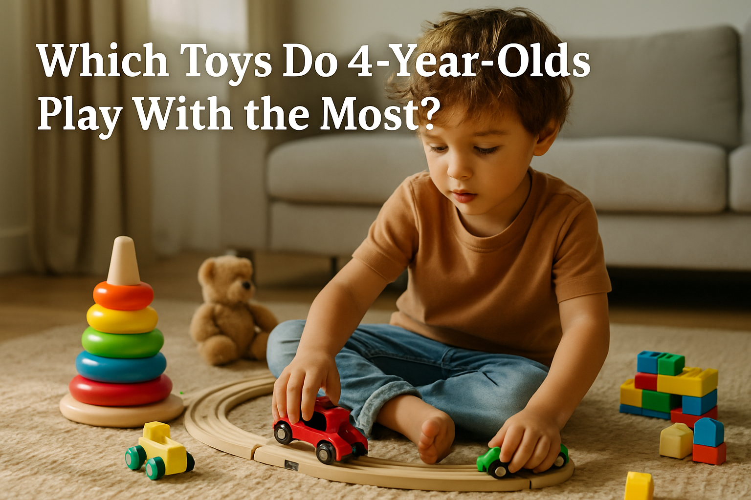 Which Toys Do 4-Year-Olds Play With the Most?