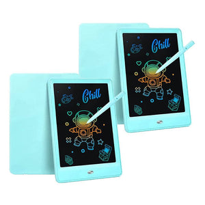 Colorful LCD writing and drawing tablet with vibrant screen and pen for kids creativity
