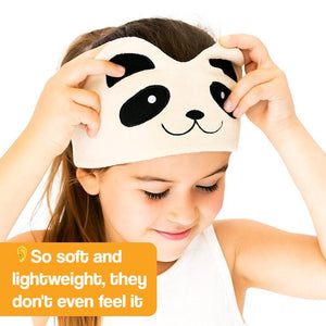 CozyTunes ultra-soft animal audio learning headband for kids with zero ear pressure design
