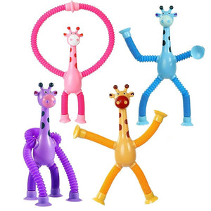 BendyBuddy Stick-Anywhere Fidget Toys colorful bendable toys with suction cups for kids' creative play