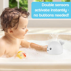 Ocean Adventure 4-in-1 bath play bundle with light-up whale, foaming shark, surprise egg, and swimming turtles for kids ages 3+