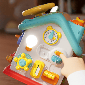 Montessori Busy House Toy for Fine Motor Skills - Halloween Collection