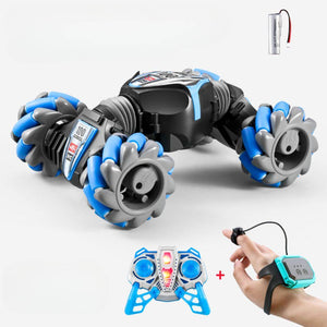 Gesture-sensing off-road drift remote control car with colorful lights and music