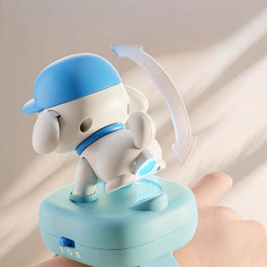 Cute puppy AI smart watch for toddlers with interactive educational features