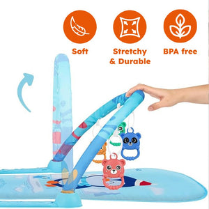 Baby Foot-Piano Fitness Rack for Newborns