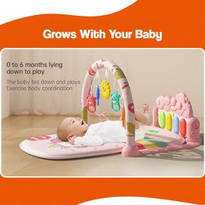 Baby Foot-Piano Fitness Rack for Newborns