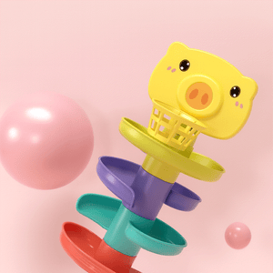 Interactive Baby Basketball Stacking Toy