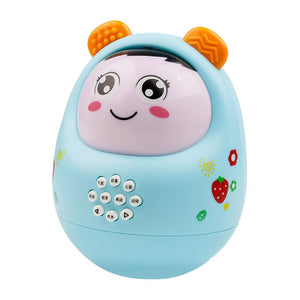 Baby Roly-Poly Educational Toy with flashing lights, music, and interactive storytelling for infants 0-3 years