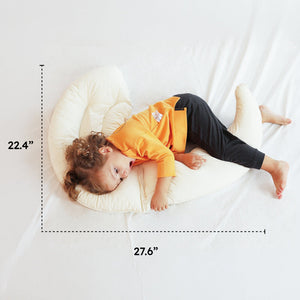 Little Moon Baby Pillow crescent-shaped soft U-groove for infants and toddlers ages 0-5