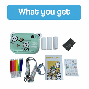 Kid Instant Print Camera