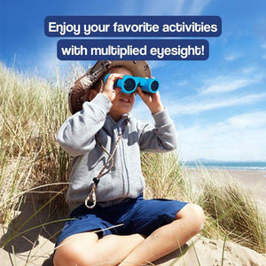 Small children's learning toy binoculars with optical eye protection for outdoor exploration and education