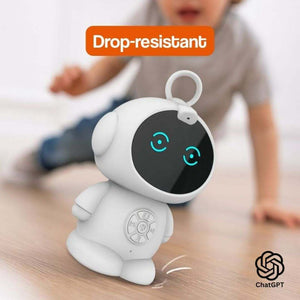 TalkTime Mini AI Learning Robot toy with voice recognition and STEM education features for children