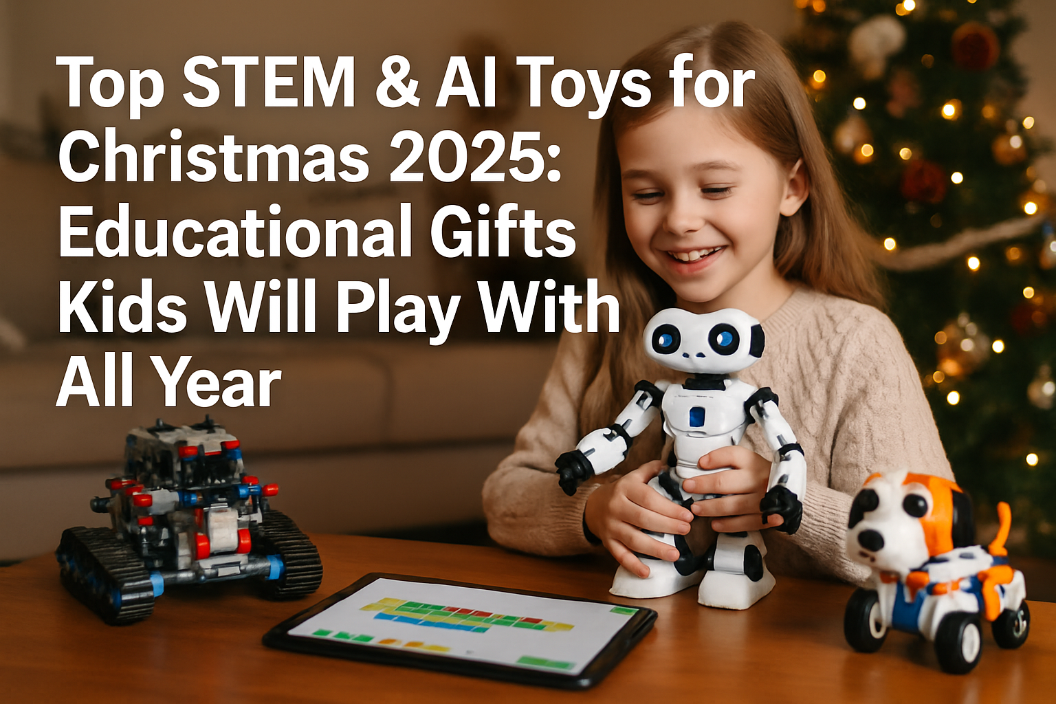 Top STEM & AI Toys for Christmas 2025: Educational Gifts Kids Will Play With All Year