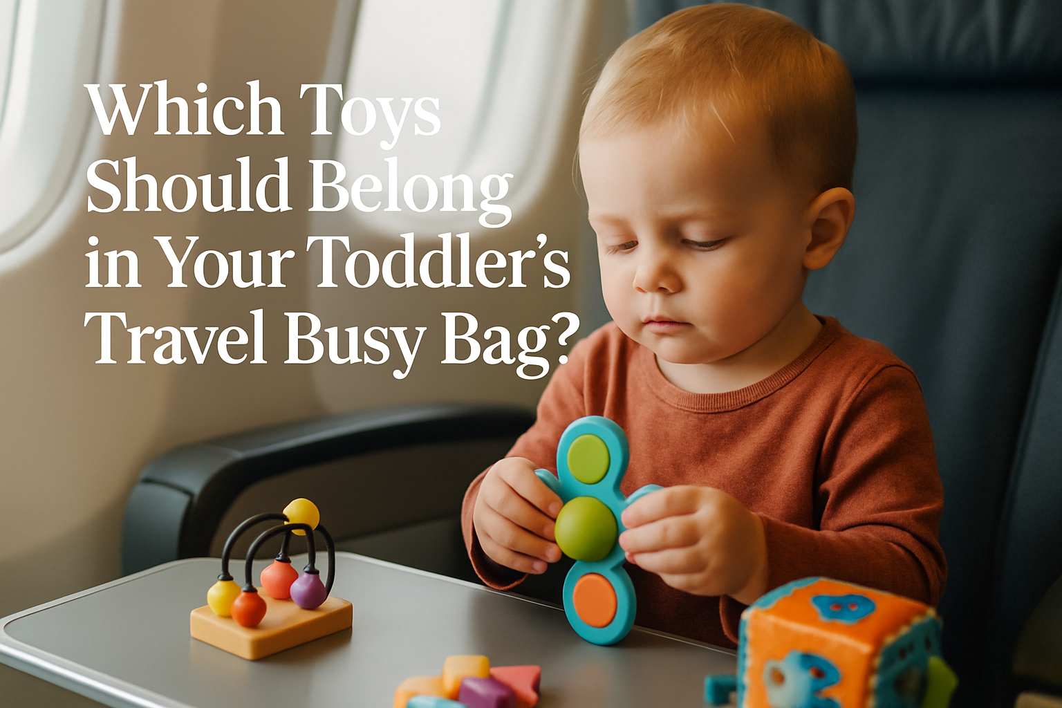 Which Toys Should Belong in Your Toddler's Travel Busy Bag?