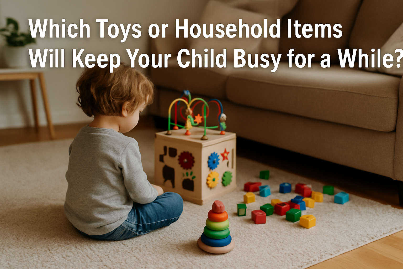 Which Toys or Household Items Will Keep Your Child Busy for a While?
