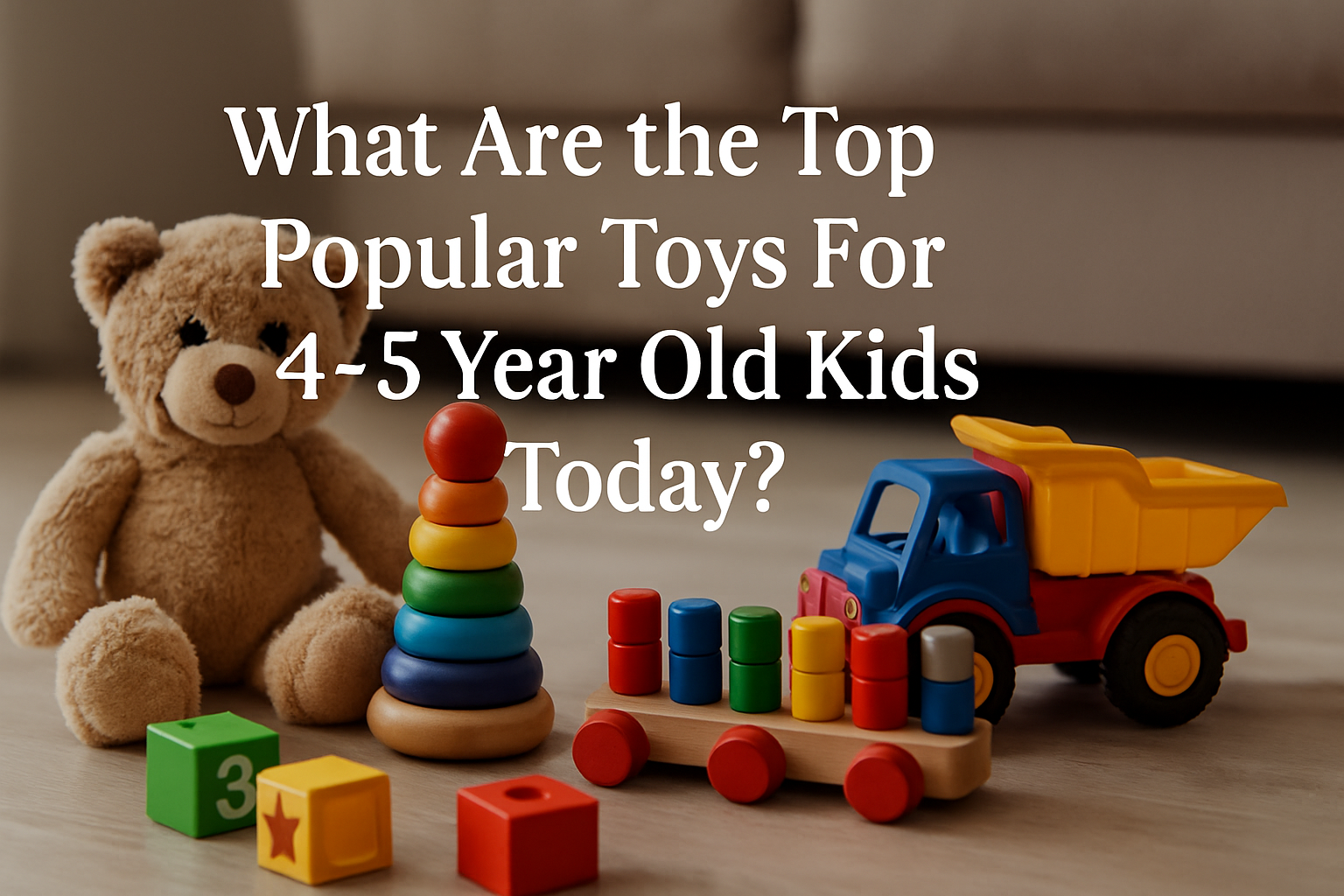 What Are the Top Popular Toys For 4–5 Year Old Kids Today?