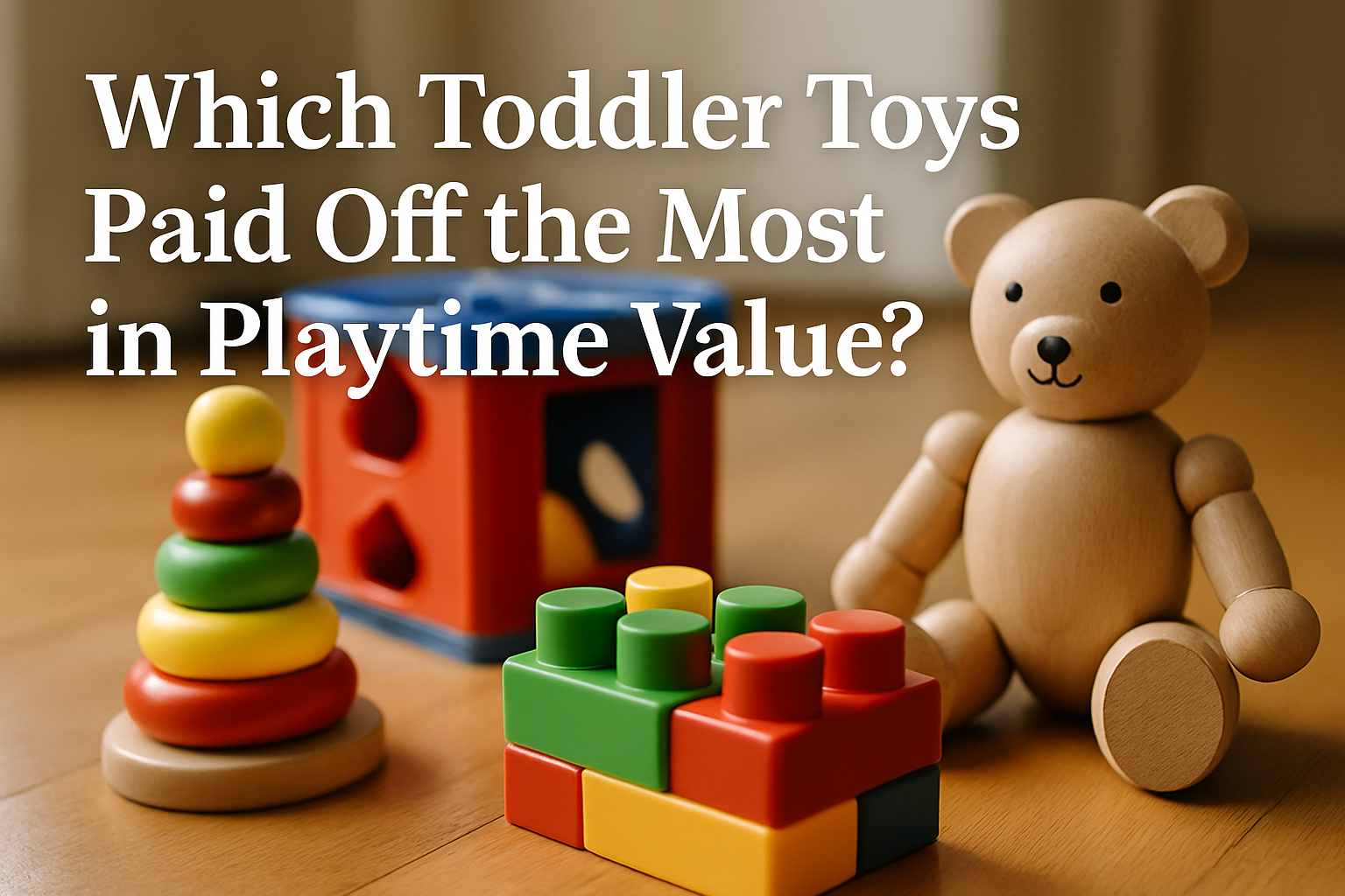 Which Toddler Toys Paid Off the Most in Playtime Value?