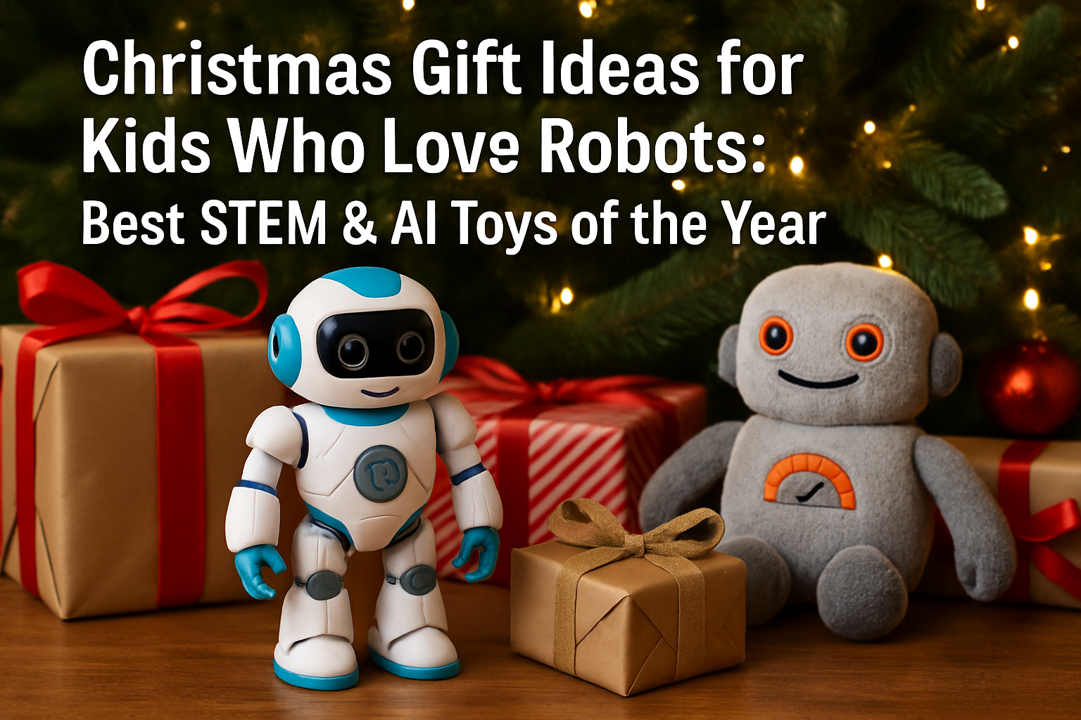 Christmas Gift Ideas for Kids Who Love Robots: Best STEM & AI Toys of the Year