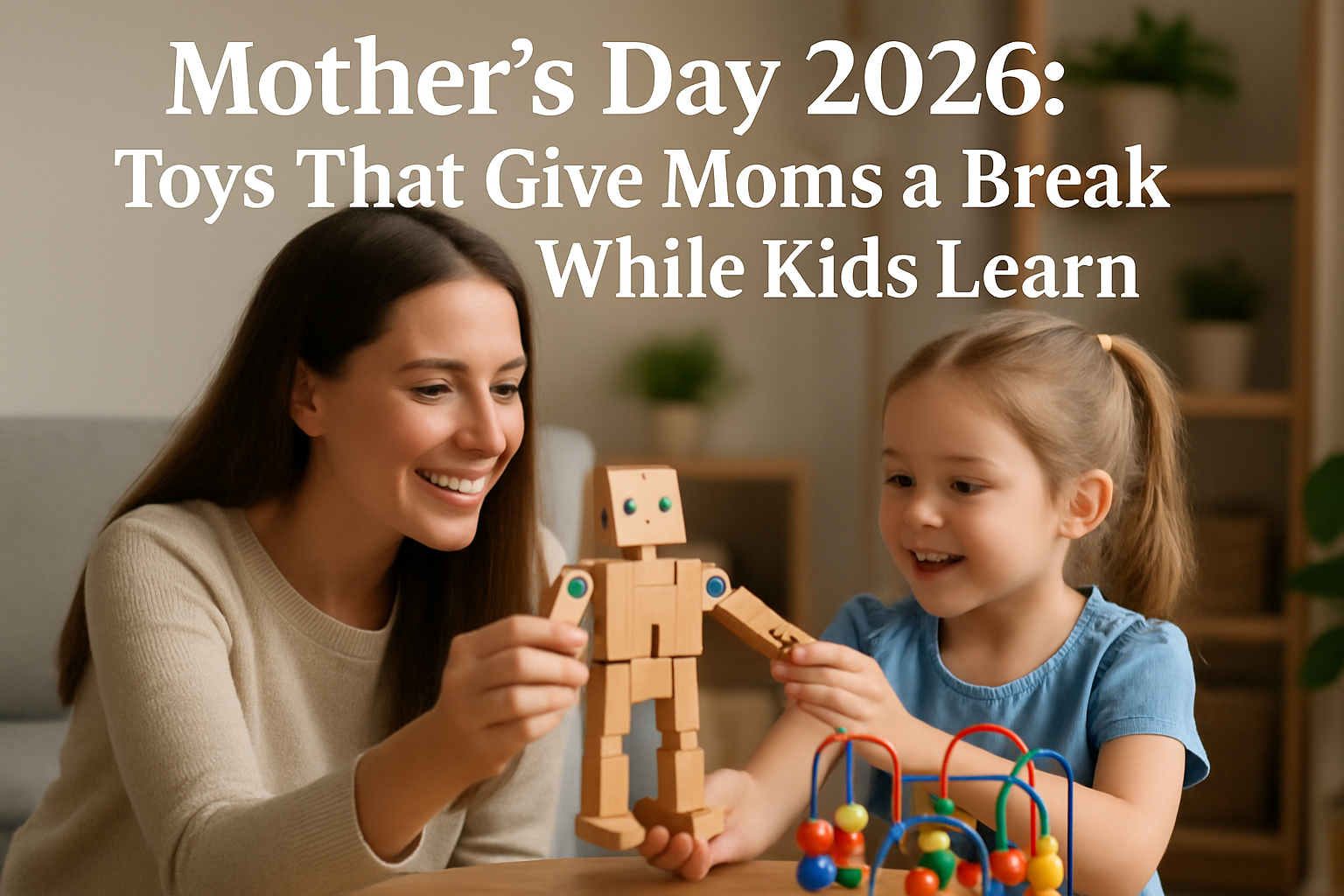 Mother's Day 2026: Toys That Give Moms a Break While Kids Learn