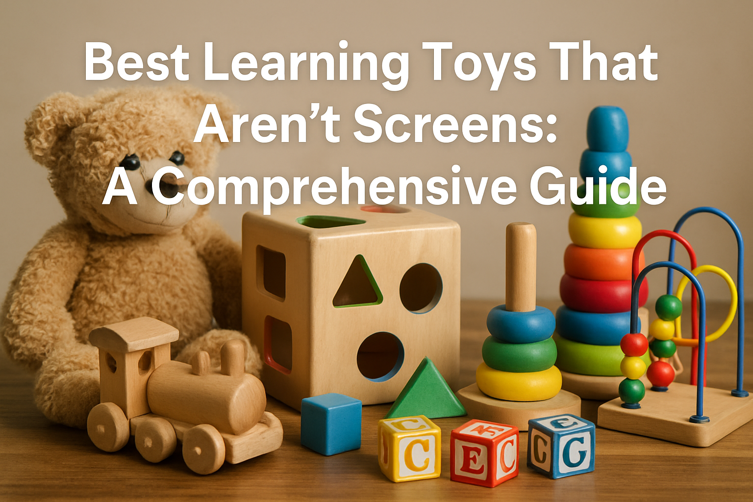 Best Learning Toys That Aren’t Screens: A Comprehensive Guide