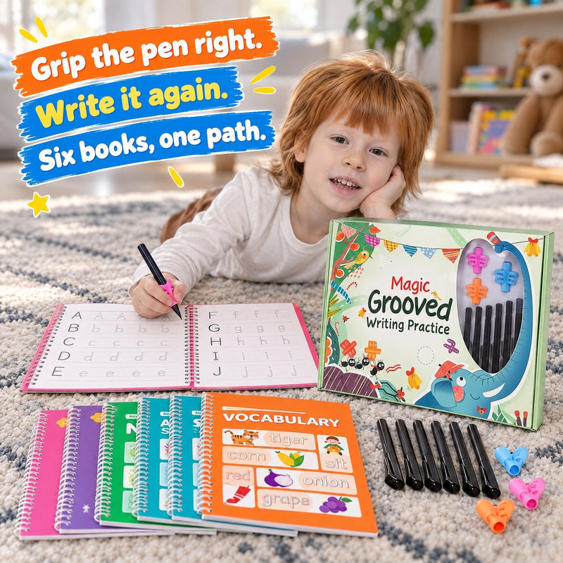 Magic Grooved Writing Practice Set (view 5)