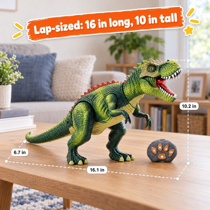 Remote Control Mist-Breathing T-Rex Dinosaur
