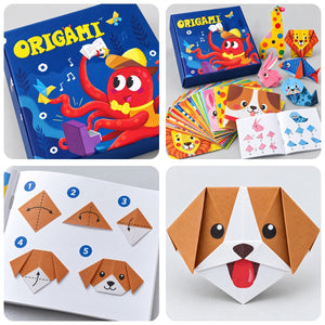 3D Origami Paper Craft Kit with Illustrated Instruction Book