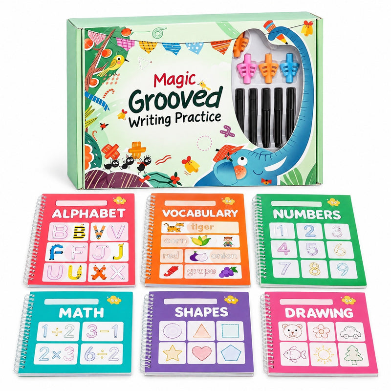 Magic Grooved Writing Practice Set (view 10)