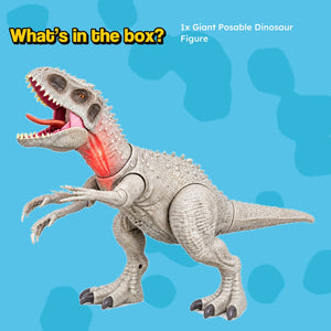 Big T-Rex Dinosaur Figure with Roar Sound & Light