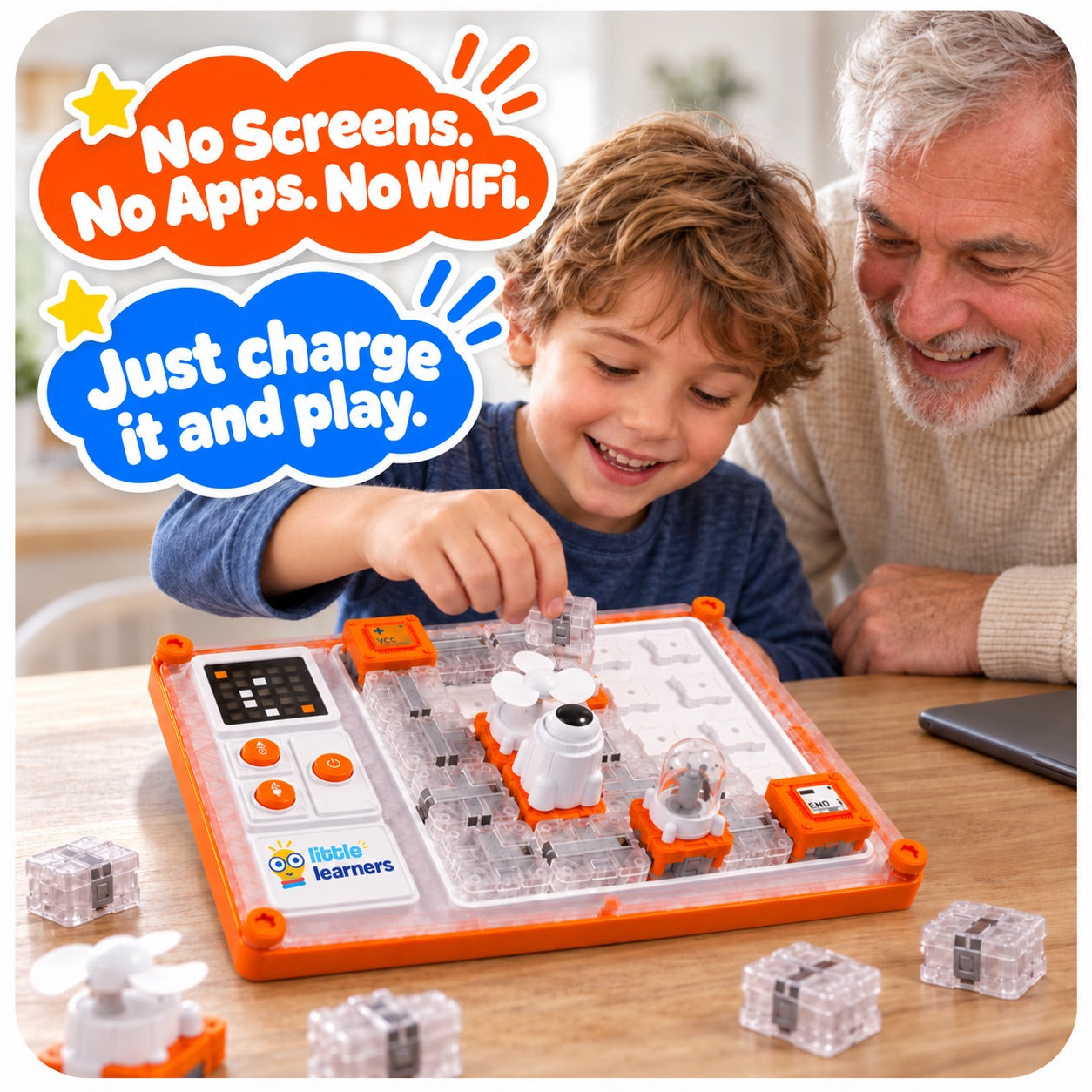 STEM Circuit Puzzle Board - Little Learners Toys