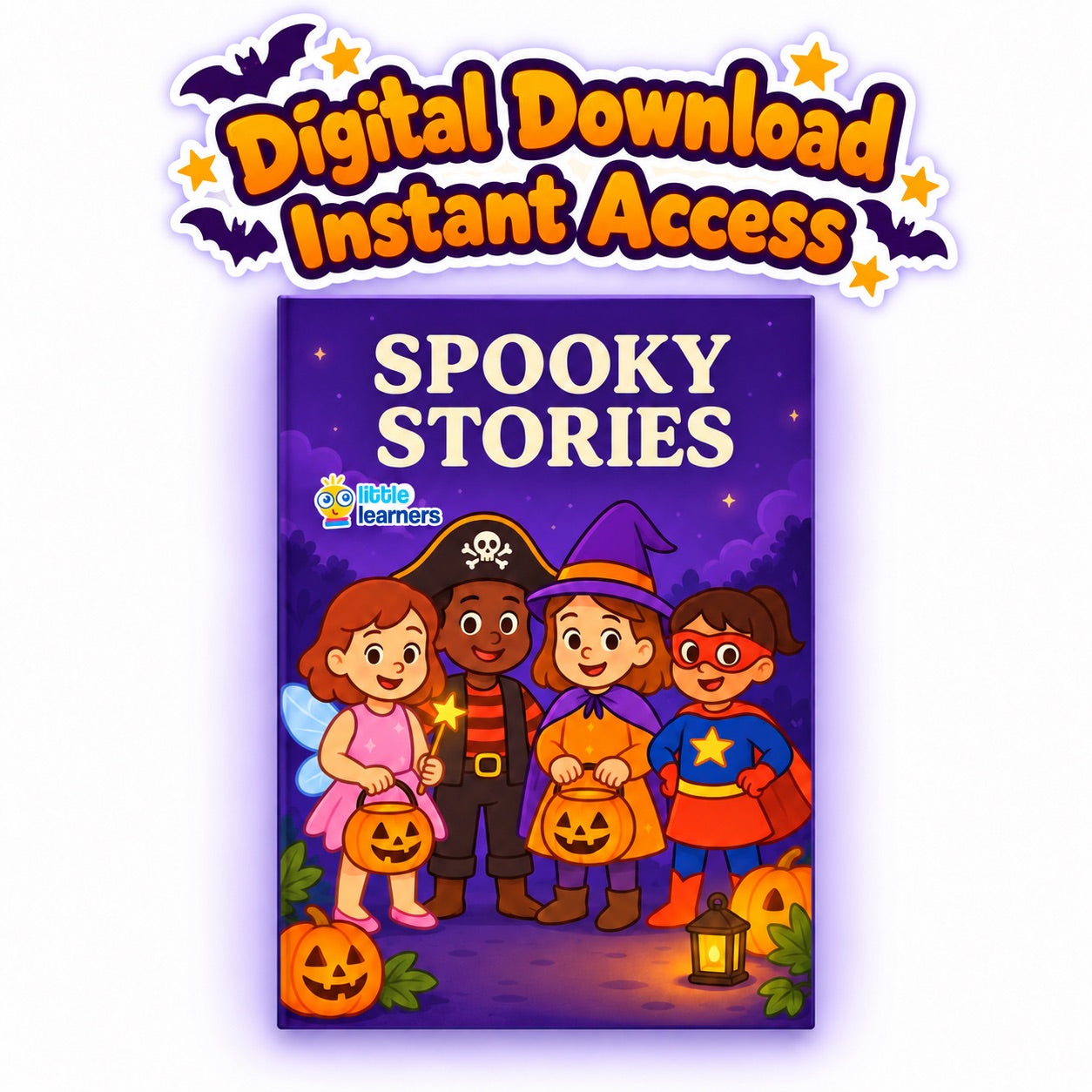 EBOOK - Little Learners Spooky Stories – for kids ages 3–5