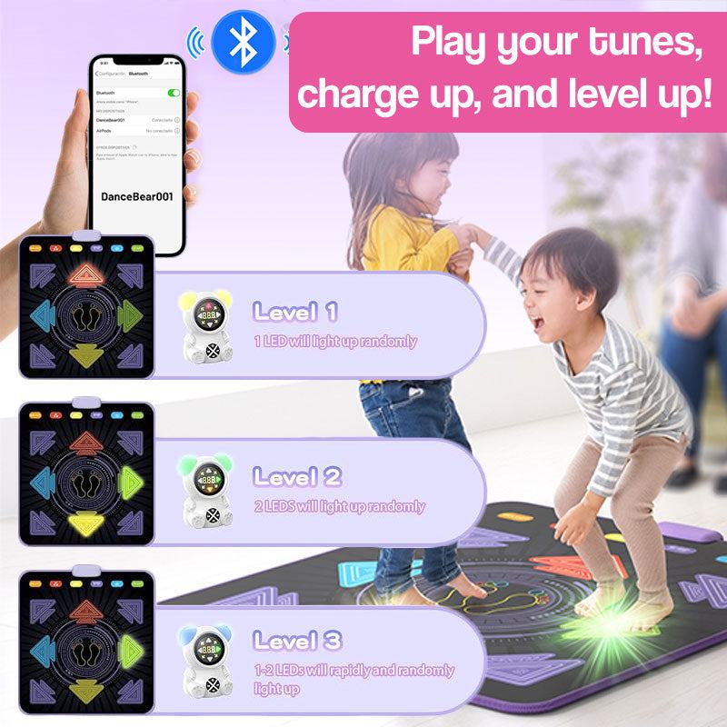 Interactive Mat DanceBeat Kids’ Bluetooth Interactive Mat - Little Learners Toys