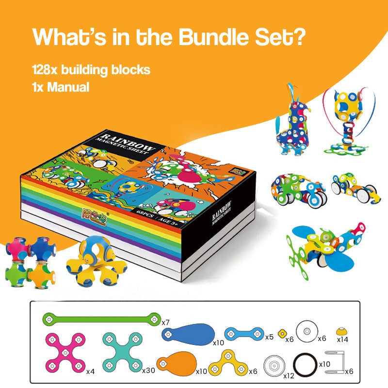 3D Magnetic Soft STEM Building Blocks