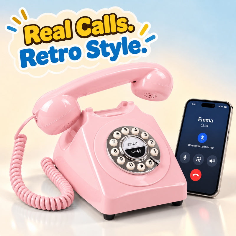 Retro Rotary Bluetooth Telephone