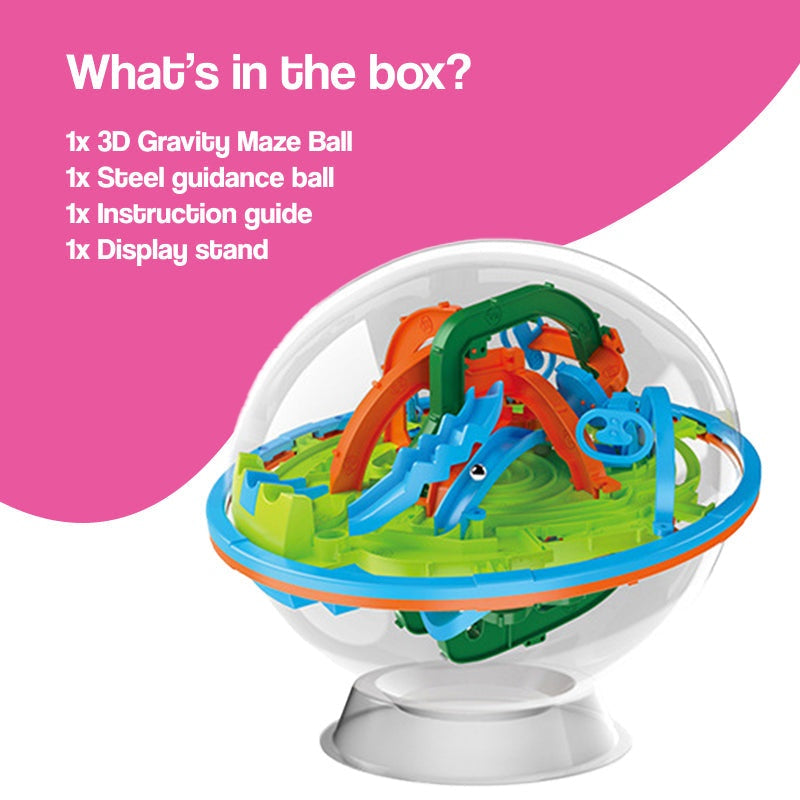 MindBender 3D Gravity Maze Ball