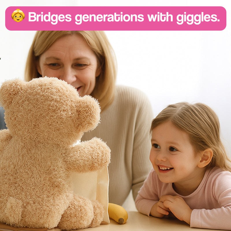 Peek-a-Bear Interactive Ultra-Soft Plush