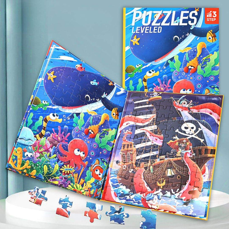 Advanced Magnetic Puzzle Book for Kids