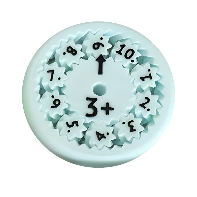 Silicone Digital Fingertip Gyroscope Toy for Thinking Development