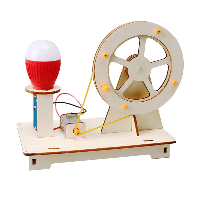 Hand-Cranked Generator Educational Toy Kit