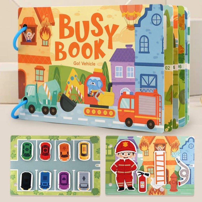 Early Education Busy Book and Puzzle
