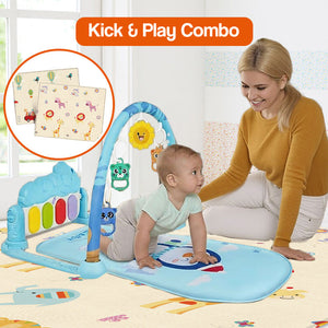 Baby Foot-Piano Fitness Rack for Newborns