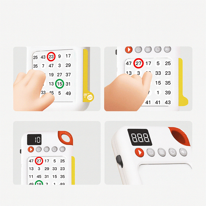 Schulte Grid Focus Training Machine for Kids