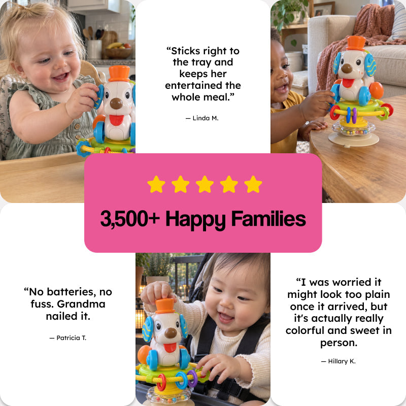 Suction Cup Puppy Sensory Toy