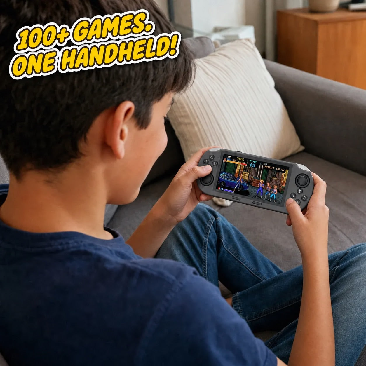 Retro Handheld Game Console - 100+ Classic Games