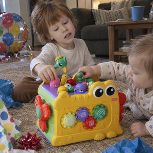 Whack-a-Mole Activity Cube with Xylophone