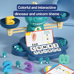 Educational Dinosaur Unicorn Board Game Toy