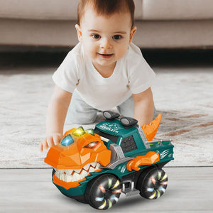 Interactive LED Dinosaur Chariot Toy