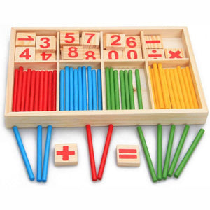 Math Wooden Counting Sticks