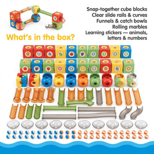 Marble Run Building Blocks Set